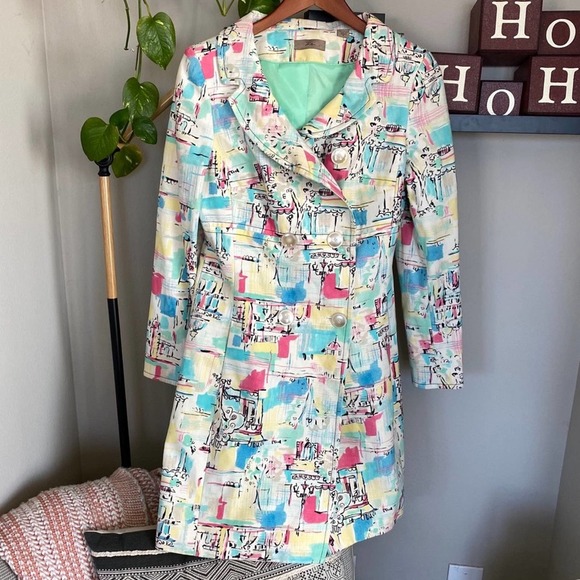 NWOT i.e. Patterned Coat - Picture 1 of 4